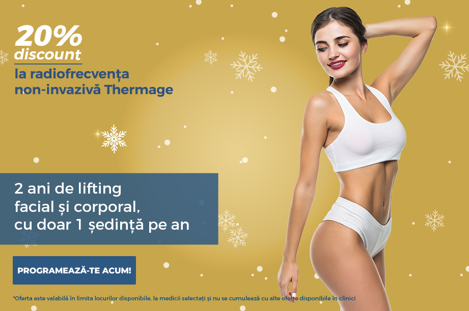 Lifting fără bisturiu! Thermage cu 20% reducere pentru un ten ferm și radiant! 