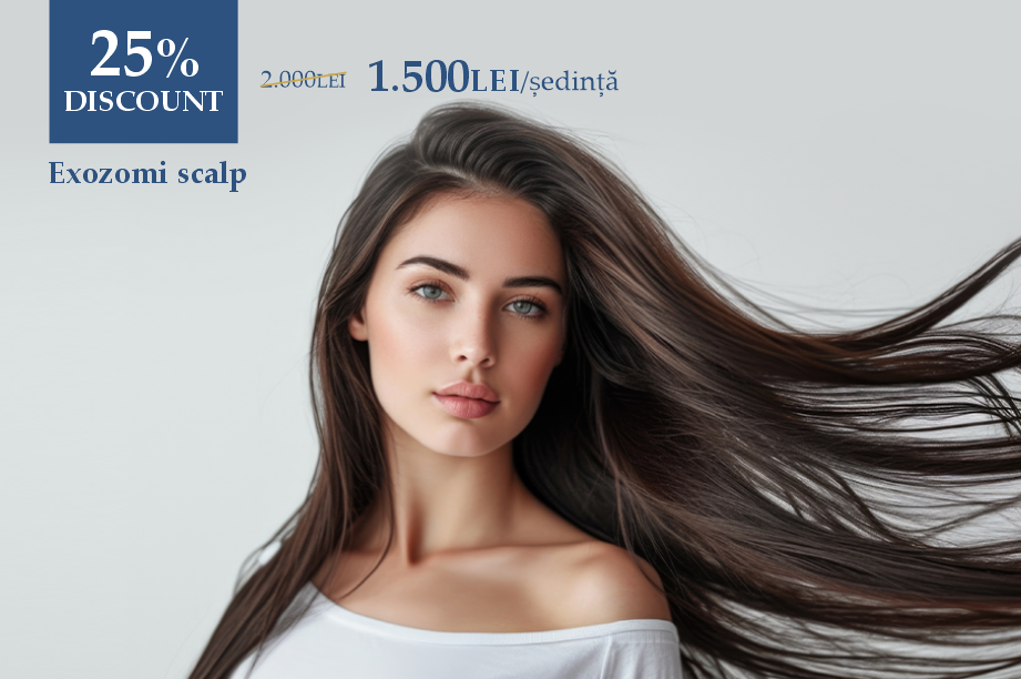 Tratament cu exozomi pentru căderea părului