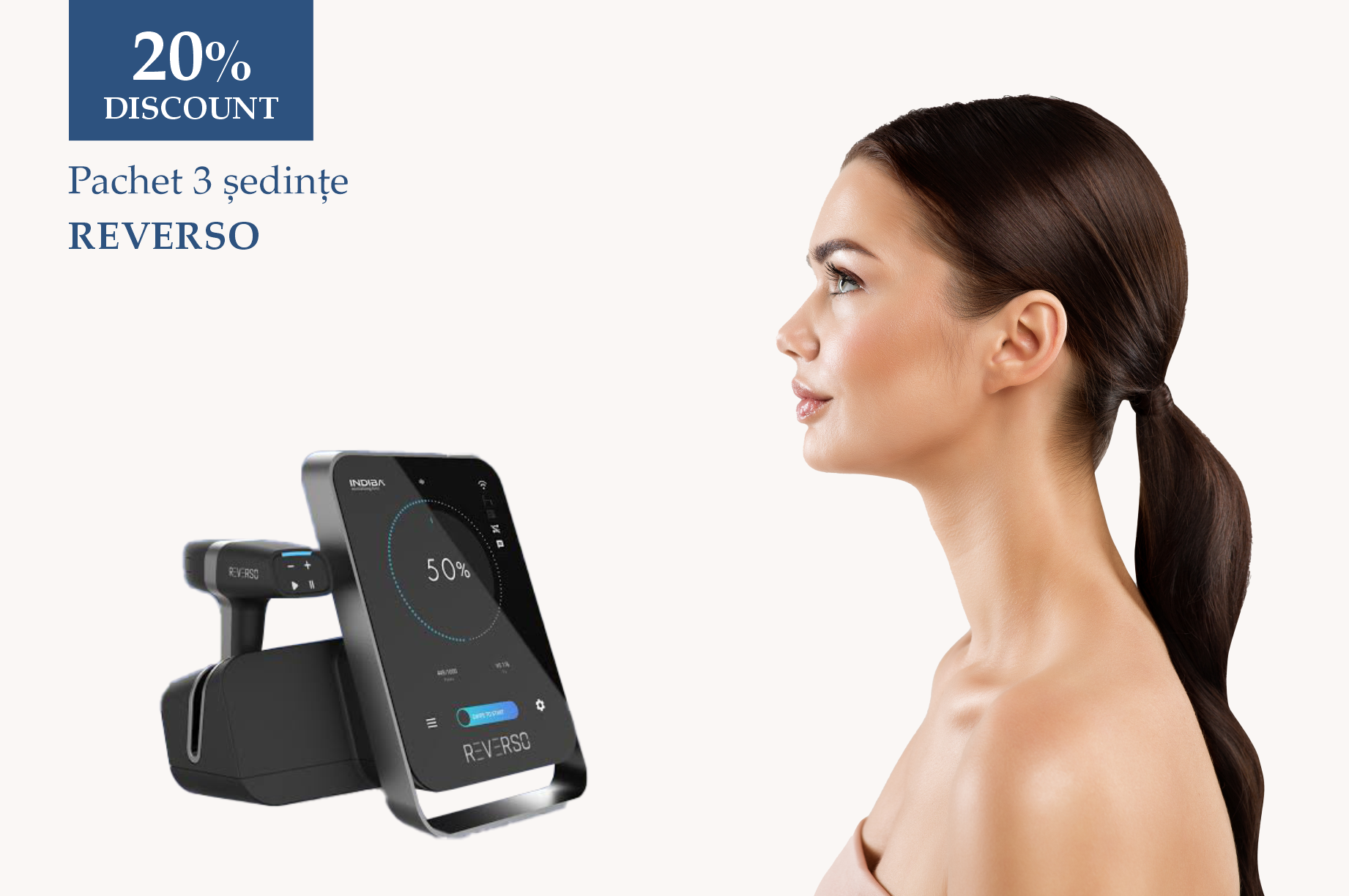 Reverso - Rejuvenare facială cu efect elegant și natural