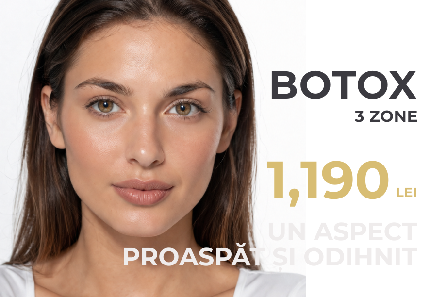 Redescoperă un chip mai tânăr cu tratamentul Botox