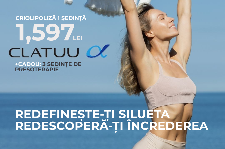 Remodelează-ți silueta cu Criolipoliză CLATUU ALPHA