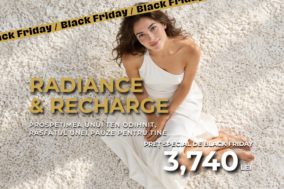 Radiance & Recharge: prospețimea unui ten odihnit, răsfățul unei pauze pentru tine